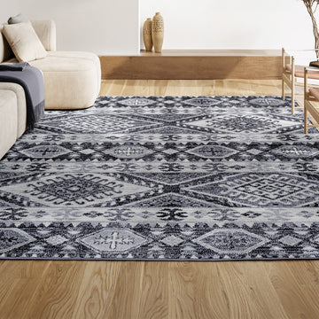 Sura Modern Kilim Geometric Area Rug